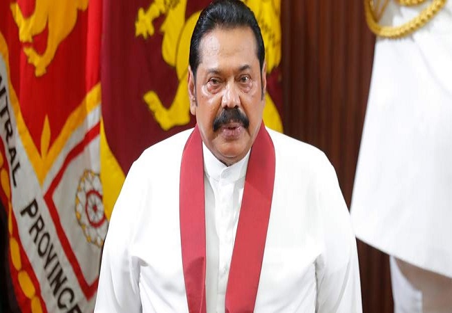 Sri Lanka PM Mahinda Rajapaksa