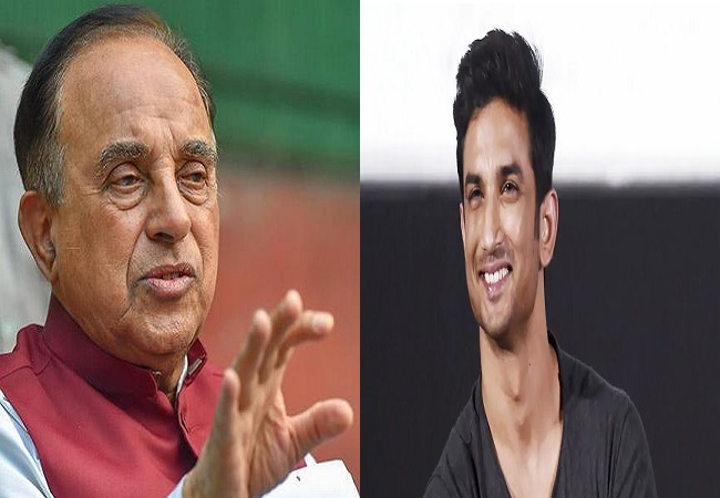 Subramanian Swamy and Sushant Singh
