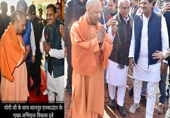 BJP से नहीं है अपराधी विकास दूबे का रिश्ता, सपा से निकला ये कनेक्शन!