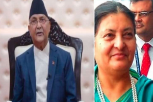 नेपाल में बढ़ गई ओली सरकार की मुसीबत, राष्ट्रपति से मिले पीएम