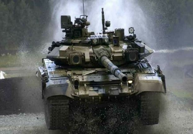 India deployed missile-fired T-90 tanks