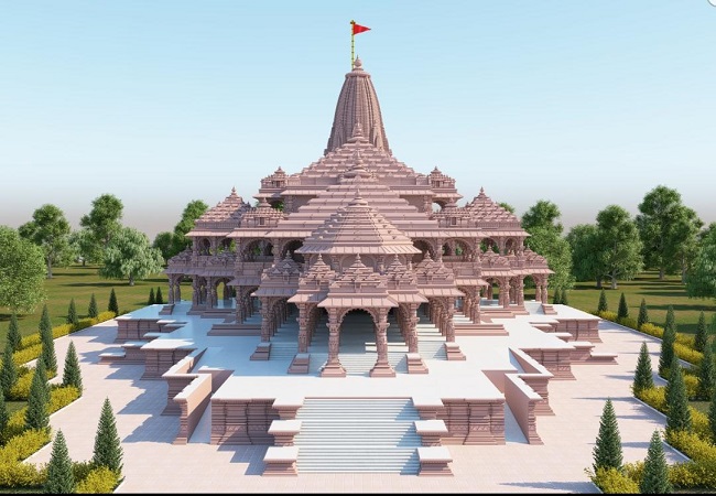 ram mandir model picture