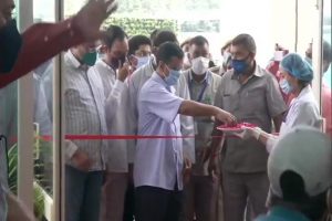 कोरोना मरीजों के लिए अंबेडकरनगर अस्पताल में 200 बेड की सुविधा, सीएम केजरीवाल ने किया उद्घाटन
