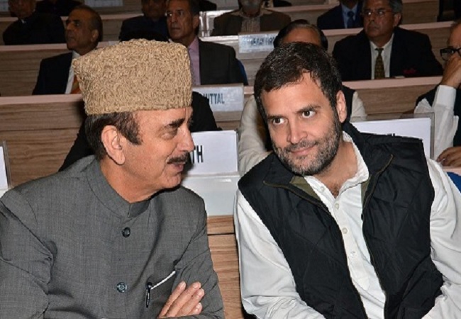 Ghulam Nabi Azad & Rahul Gandhi