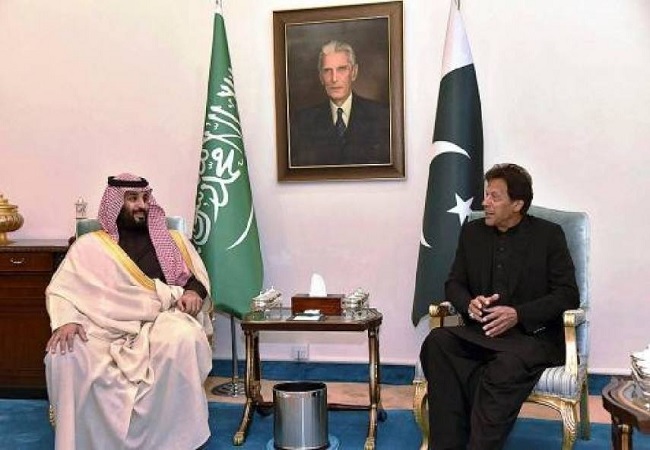 Imran khan and Prince Saudi
