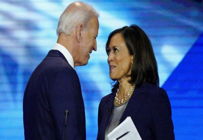 Joe Biden and kamala harris