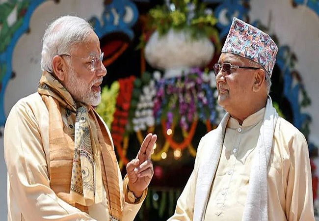 KP Sharma And PM Narendra Modi