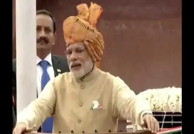 PM Modi Lal Qila Red Fort 2015