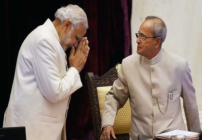 PM Narendra Modi & Pranab