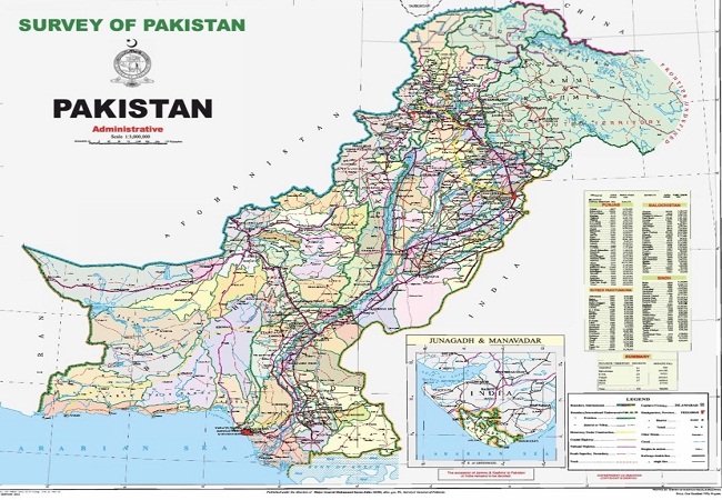 Pakistan New Political Map Jungad2