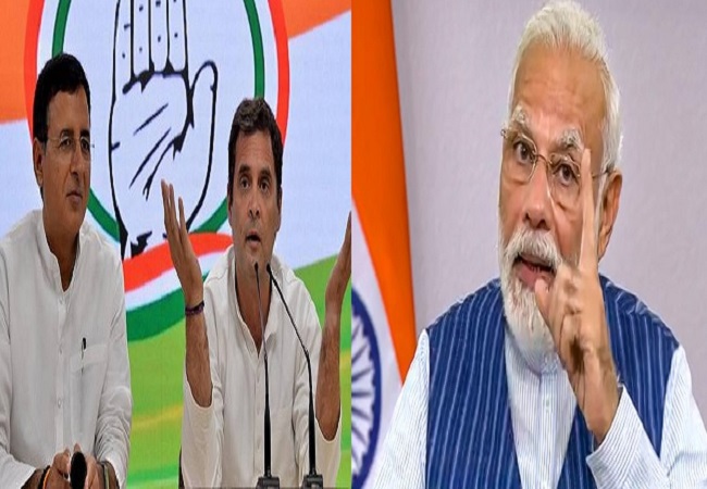 भाजपा का कांग्रेस को जवाब, कहा-लाल आंख पीएम मोदी के पास है, इंडिया की आर्मी के पास है, तभी…