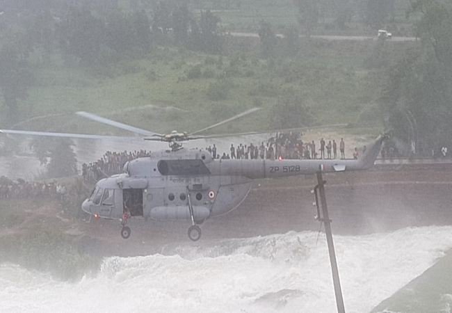Ratanpur Air Force Helicopter pic