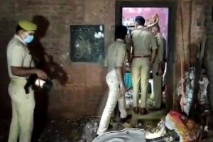 कानपुर: बाबूपुरवा में घर के बाहर हुआ विस्फोट, बच्चे समेत चार लोग घायल