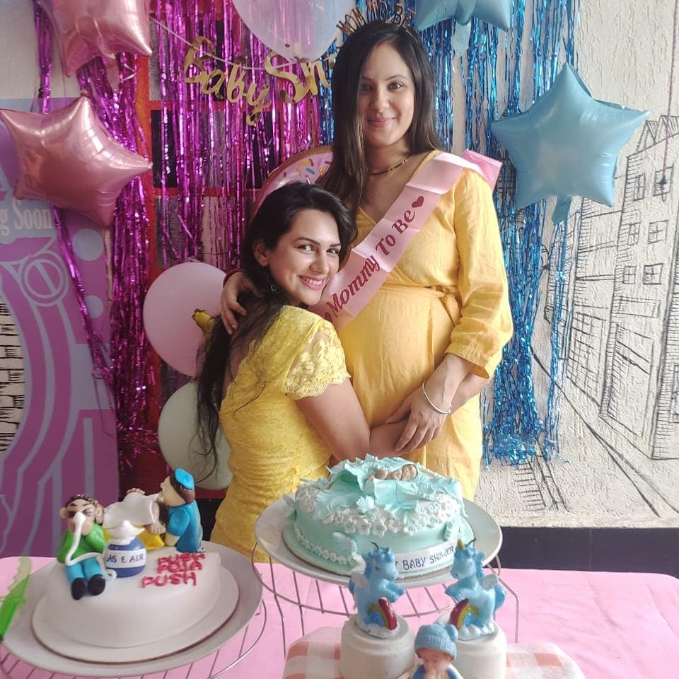 pooja banerjee baby shower
