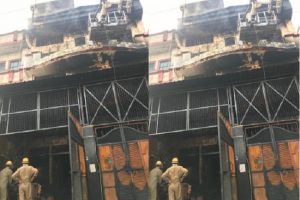 Delhi Fire: दिल्ली के नरेला में जूता फैक्ट्री में भयंकर आग, कोई हताहत नहीं