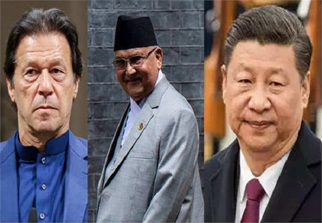 Imran Khan Oli Jinping china nepal Pak
