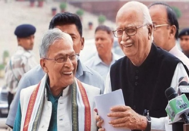 Murli Manohar Joshi and LK Advani