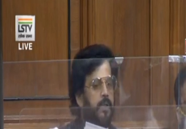 Ravi Kishan in Loksabha