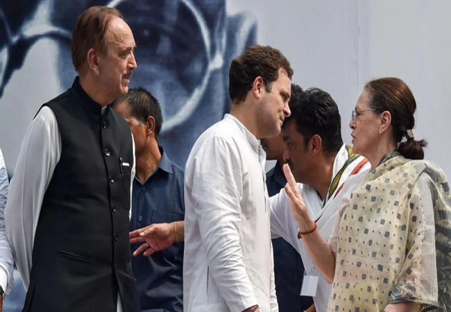Sonia, Rahul and Ghulam