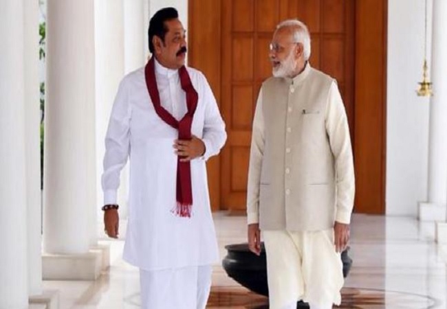 Srilanka And India Modi rajpakshe