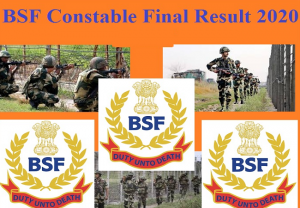 BSF constable final results 2020: बीएसएफ ने कांस्टेबल ट्रेड्समैन फाइनल रिजल्ट जारी, ऐसे करें चेक