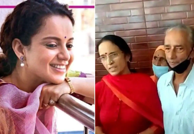 kangana with mother asha bjp