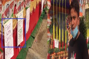 Ghaziabad : CISF जवान एज़ाज अहमद ने लगाया मां दुर्गा का पंडाल, लेकिन प्रसाद के रूप में बांटा ये ‘सामान’