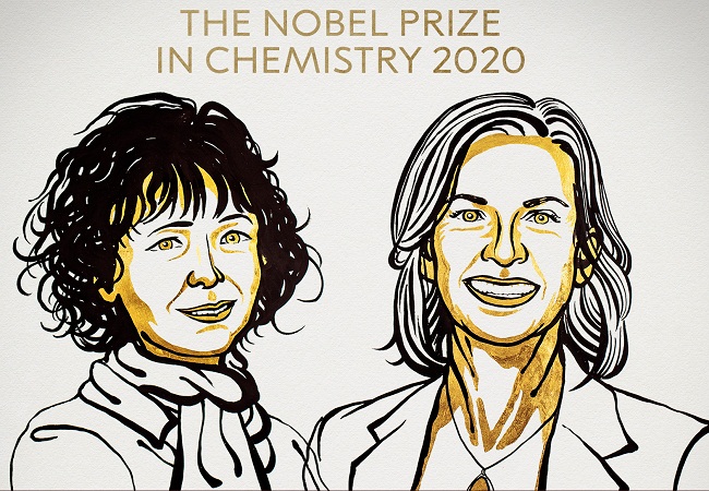 Nobel Prize in Chemistry Emmanuelle Charpentier & Jennifer A. Doudna