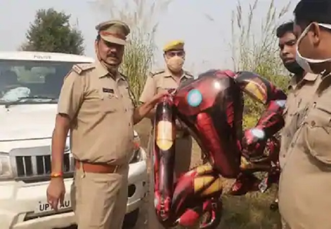 Noida Police Iron man