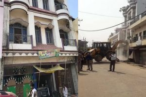 Uttar Pradesh: योगी सरकार की माफियाओं पर बड़ी कार्रवाई जारी, अतीक के शूटर की आलीशान कोठी भी हुई जमींदोज