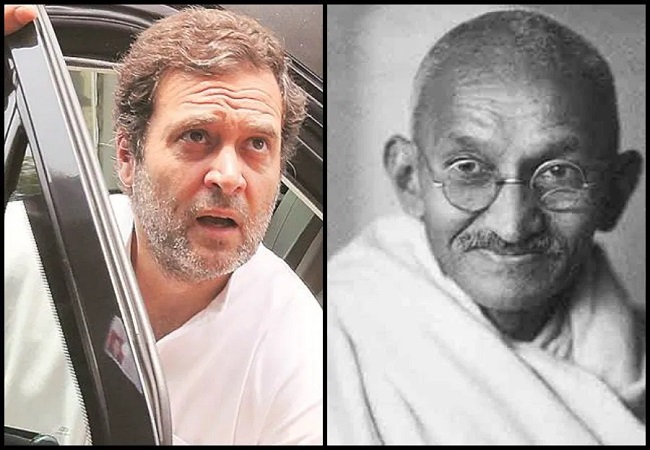 Rahul Mahatma Gandhi Funny