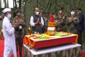 Arms Worship: सिक्किम में शस्त्र पूजा कर गरजे रक्षा मंत्री राजनाथ सिंह, भारतीय जवानों को लेकर कही ये बात