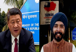 Tejinder Pal Bagga: तेजिंदर पाल बग्गा ने चीनी दूतावास के बाहर ताइवान के समर्थन में लगाए पोस्टर तो भड़क उठा ड्रैगन