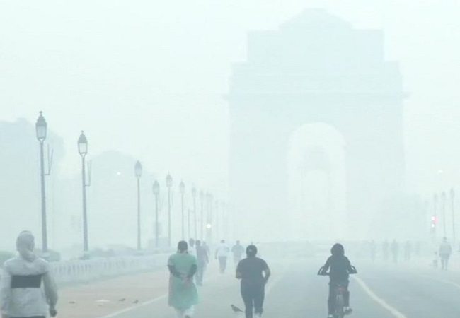 india gate air pollution