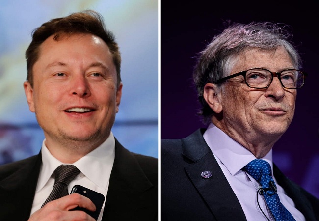 Alon Musk And bill Gates