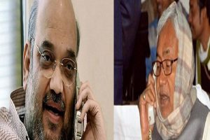 Bihar Election: कांटे की टक्कर के बीच अमित शाह ने किया नीतीश कुमार को फोन, सुशील मोदी भी पहुंचे मिलने