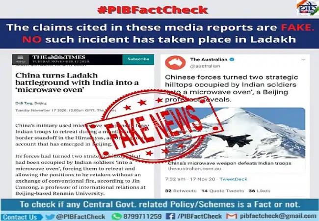 Fake news Indi china border