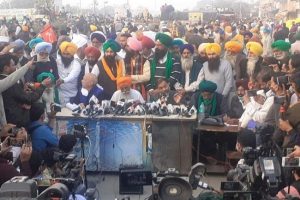 किसान नेता जगमोहन सिंह ने की सिंधु बॉर्डर पर प्रेस कॉन्फ्रेंस, कहा पीएम मोदी सिर्फ करते हैं अपने मन की बात
