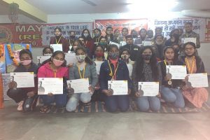 ABVP: छात्रों को अभाविप की राष्ट्रीय महामंत्री ने किया सम्मानित