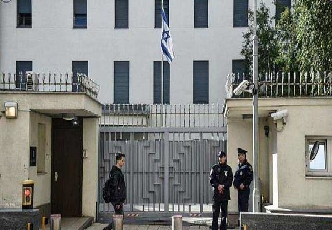 Israel embassy in Delhi