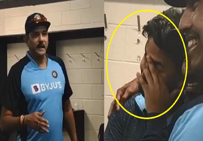 जीत के बाद कोच रवि शास्त्री ने ऋषभ पंत से कहा कुछ ऐसा कि उनकी आंखें हो गई नम!