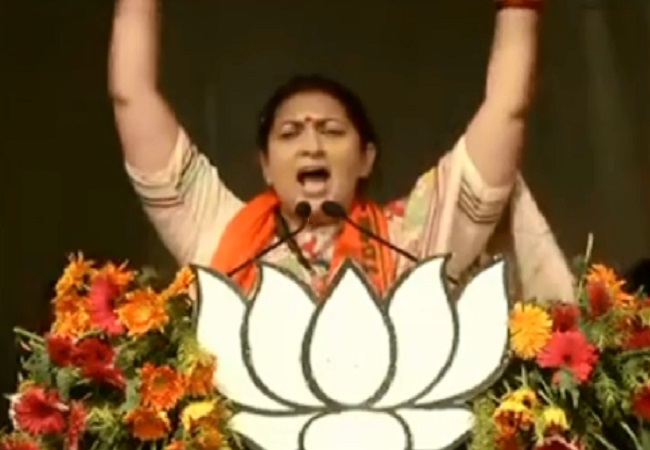 Smriti Irani west Bengal pic