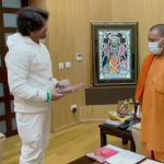 Sonu Nigam meets UP Chief Minister Yogi Adityanath