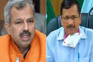 Delhi: कोरोना काल में पैदा हुए ऑक्सीजन संकट के लिए BJP ने केजरीवाल को ठहराया जिम्मेदार, कहा- माफी मांगे