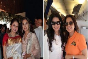 Bollywood: तस्वीरों में साथ नजर आईं जूही चावला और भाग्यश्री, लंबे समय बाद दोनों एक फ्रेम में