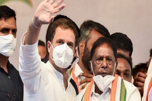 #PuducherryPoliticalCrisis: कांग्रेस को बड़ा झटका, पुडुचेरी में गिरी नारायणसामी की सरकार, नहीं साबित कर पाई बहुमत