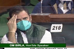 Budget 2020-21: वित्त मंत्री निर्मला सीतारमण के बजट भाषण के दौरान चिंता की मुद्रा में नजर आए राहुल गांधी, लोग फोटो शेयर कर लेने लगे मजे