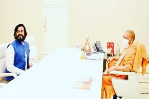UP: रवि किशन ने की CM योगी से मुलाकात, भोजपुरी सिनेमा को बढ़ावा देने के मुद्दे पर हुई चर्चा