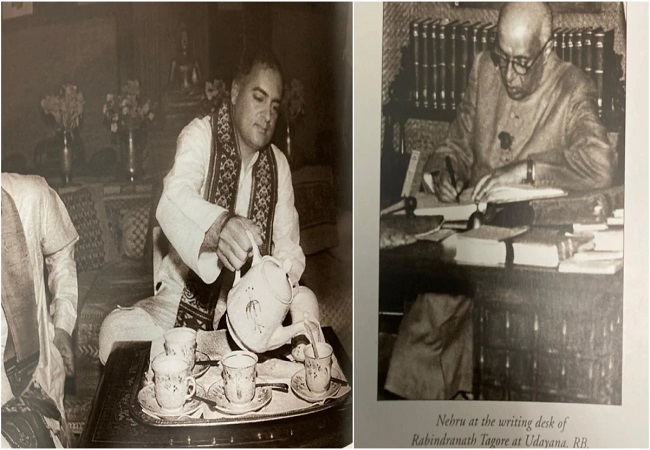 Tagore Sofa Rajiv Gandhi Nehru