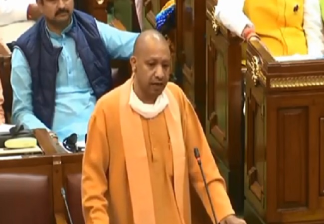 Yogi in UP Assembly